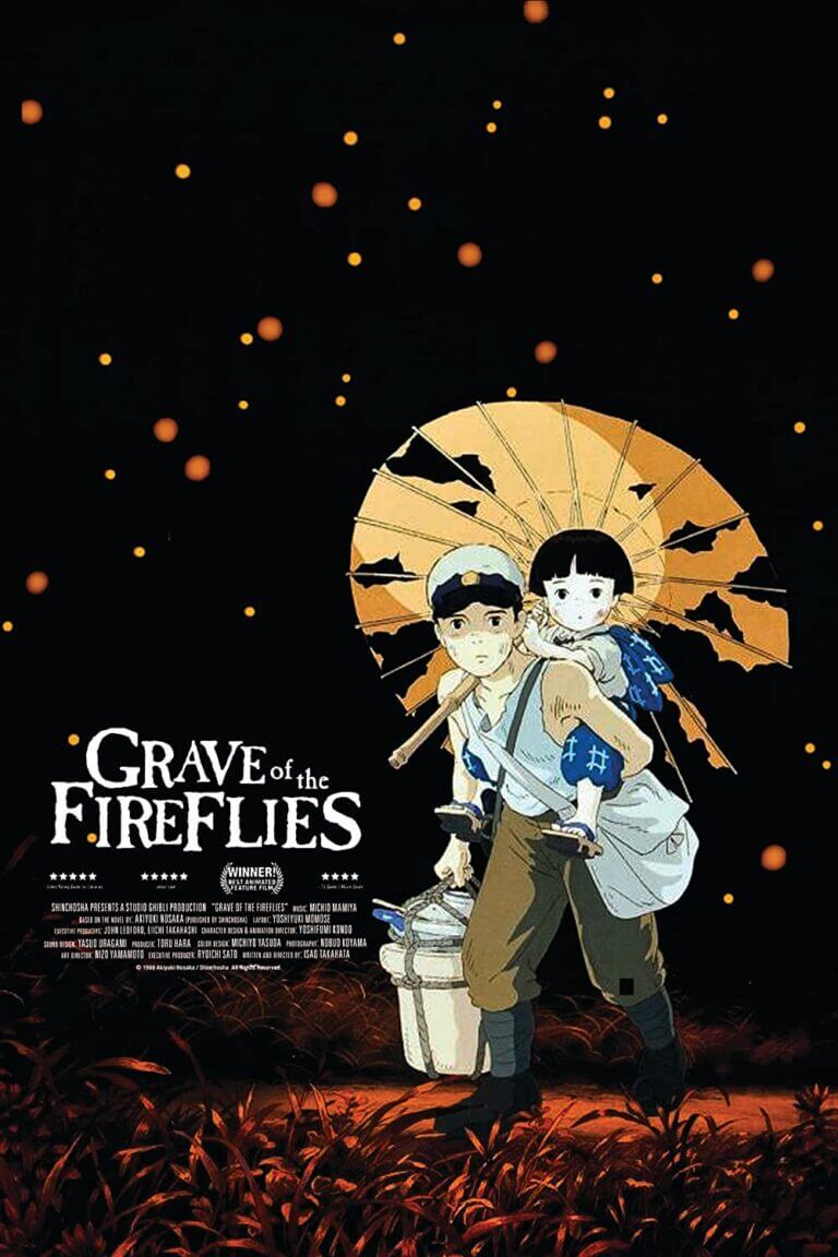 Grave of the Fireflies, by Studio Ghibli